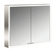 miroir de salle de bain mural / contemporain / rectangulaire / blanc