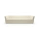 canapé contemporain / en tissu / en cuir / beige