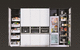 armoire de rangement pour cuisine contemporain