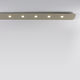 plafonnier contemporain / linéaire / en métal peint / à LED