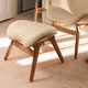 repose-pied contemporain / en tissu