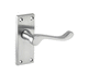 poignée pour porte / en inox / classique / résidentielle