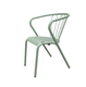 chaise contemporaine / en contreplaqué / en métal / avec piètement en métal