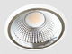 downlight encastré / à LED / rond / IP20