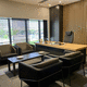bureau contemporain / en bois / professionnel