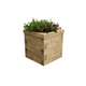 jardinière en pin / rectangulaire / sur mesure / contemporaine