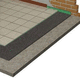 isolant d'absorption acoustique / en polyéthylène / en panneaux / d'intérieur