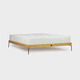 lit double / design minimaliste / écolabel FSC / en chêne
