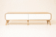 meuble TV contemporain / lowboard / sur mesure / en chêne