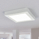 plafonnier contemporain / carré / en plastique / à LED