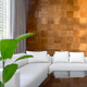 panneau décoratif. en chêne / en contreplaqué / en noyer américain / en noyer