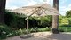 parasol déporté / en tissu