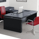 bureau assis-debout / sur pied / pour 2 personnes / contemporain