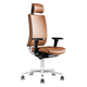 chaise de bureau contemporaine / d'intérieur / en cuir / en polypropylène