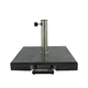 pied de parasol en acier inoxydable / en granite