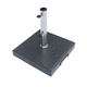 pied de parasol en acier inoxydable / en aluminium / en composite