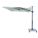 parasol carré / déporté / orientable / en aluminium