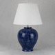 lampe de table / en métal / en tissu / en céramique