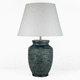 lampe de table / en métal / en tissu / en céramique