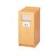 poubelle publique / en acier inoxydable / en plastique / en MDF