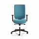 chaise de bureau contemporaine / d'intérieur / en tissu / avec piètement en aluminium