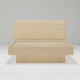 lit flottant / double / simple / contemporain