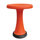 tabouret contemporain / avec piètement en plastique / d'extérieur / noir