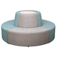banquette contemporaine / en mousse / pour école