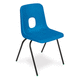 chaise contemporaine / d'intérieur / en polypropylène / avec piètement en acier