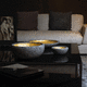 bol en pierre de lave / contemporain / fait main