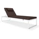 bain de soleil contemporain / en Sunbrella® / en tissu acrylique / en aluminium