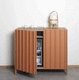 meuble minibar contemporain / en bois / professionnel