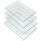 panneau en verre flotté / transparent / pour agencement intérieur / pour bâtiment