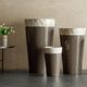 jardinière en fibre de verre / conique / contemporaine / pour espace de travail