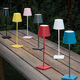 lampe de table / en aluminium / contemporaine / rechargeable