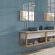 carrelage en céramique / brillant / mat / d'intérieur