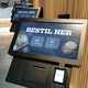 borne de paiement pour restaurant / murale / en libre service / sans fil