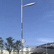 lampadaire urbain / contemporain / en métal / à LED