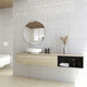 carrelage en grès cérame / structure / 3D / d'intérieur