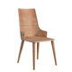 chaise contemporaine / d'intérieur / en contreplaqué / avec piètement en bois