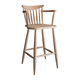 chaise rustique / d'intérieur / bois / avec piètement en bois