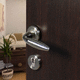 poignée pour porte / en aluminium / en acier / contemporaine