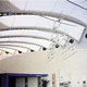 membrane architecturale en tissu / en fluoropolymère / en PTFE / en tissu de verre enduit PTFE