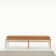 banc contemporain / en bois / sans dossier / sans accoudoirs