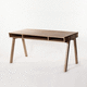 bureau sur pied / design scandinave / en chêne / en bois massif