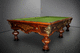table de billard de style / résidentielle / en noyer / en ébène
