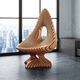 fauteuil design original / en bois / en bois / professionnel