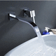 mitigeur pour lavabo / mural / en métal chromé / 2 trous