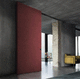 porte invisible / d'intérieur / en mélaminé / coulissante