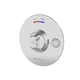 mitigeur de douche / encastrable / en acier inoxydable / 1 trou